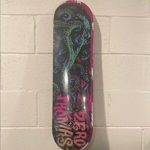 Zero Skateboard Deck with Octopus Design